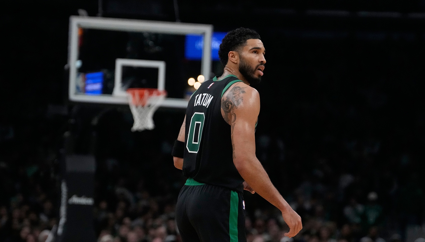 綠軍主場(chǎng)復(fù)仇終結(jié)雷霆12連勝 塔圖姆19+12+7稱每勝皆珍貴