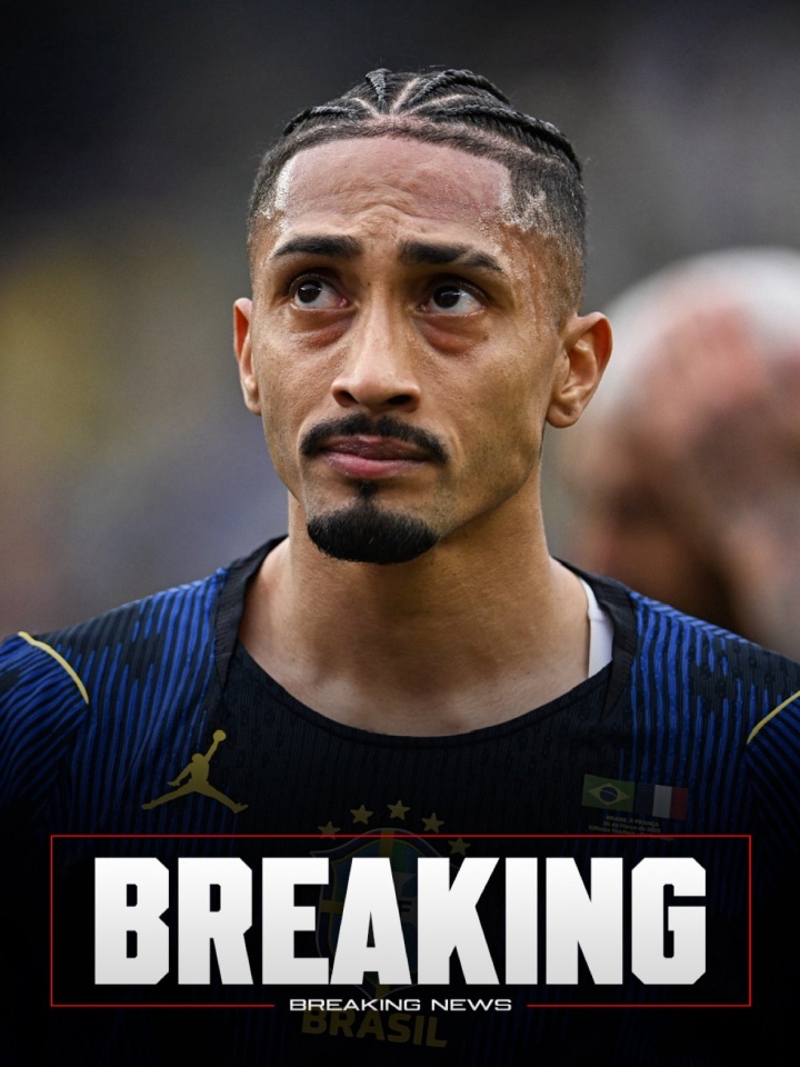 巴西隊連損兩將 拉菲尼亞韋斯利右大腿后側(cè)肌肉受傷退出本期名單