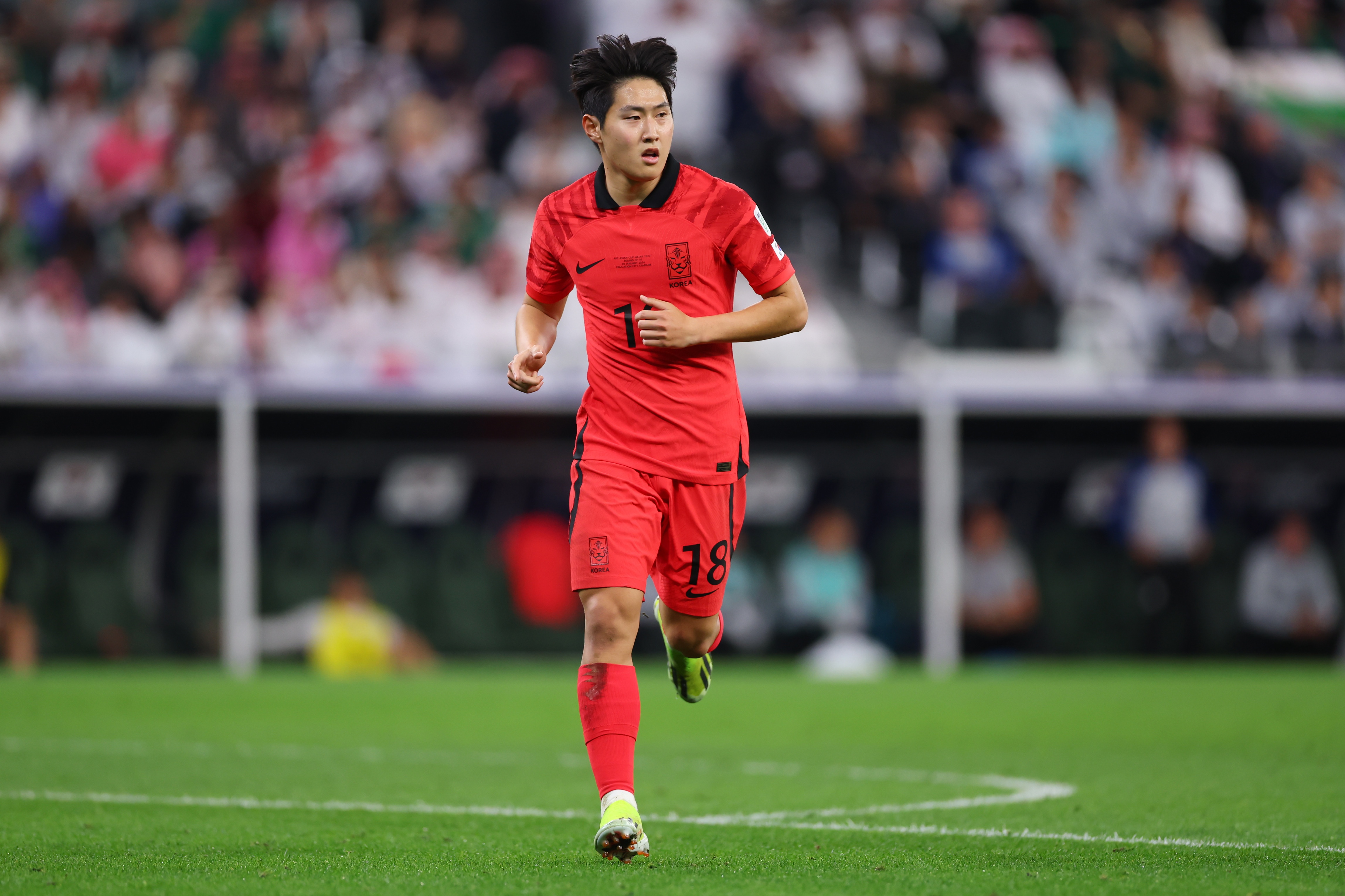 韓國熱身賽0-4慘敗科特迪瓦 李剛?cè)嗜虚T柱難挽敗局