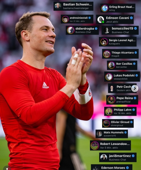 諾伊爾40歲生日獲同行盛贊 哈蘭德稱其為墻 伊涅斯塔埃德森肯定其革命性