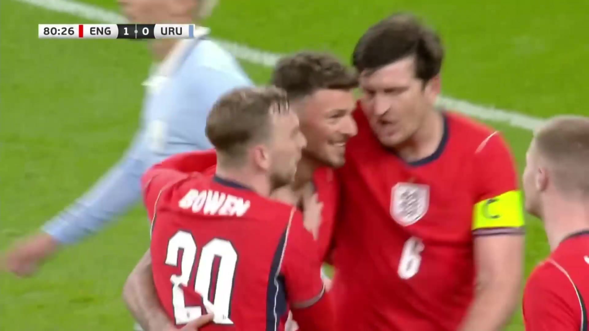 英格蘭打破僵局！本-懷特后點(diǎn)補(bǔ)射破門(mén)！打入個(gè)人英格蘭隊(duì)首球！