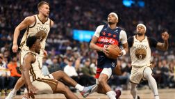 [騰訊全場集錦]??勇士3人20+勝奇才迎3連勝 鉑金28+8 桑托斯27分 萊利22+5+5