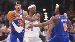 [騰訊全場集錦]??雷霆擊敗尼克斯 SGA連續(xù)135場20+ 布倫森30分 唐斯15+18