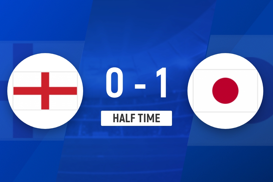 溫布利半場(chǎng)遭日本壓制 三笘薰反擊破門安德森中框