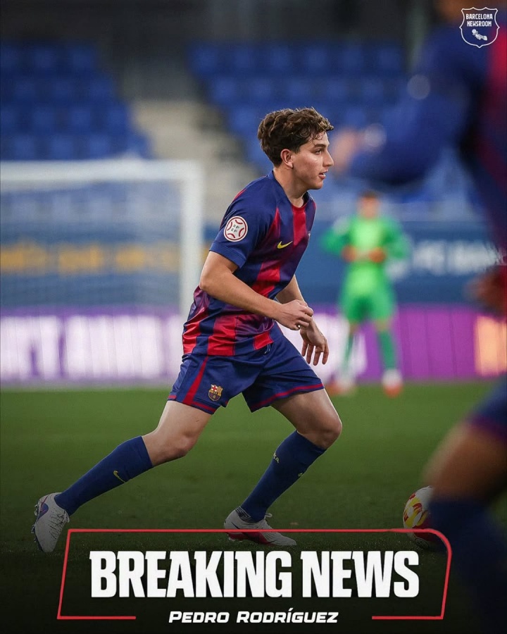 巴薩啟動(dòng)青訓(xùn)核心續(xù)約 技術(shù)流中場(chǎng)佩德羅·羅德里格斯獲戰(zhàn)略留隊(duì)