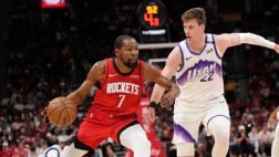 火箭主場狂勝爵士豪取五連勝 杜蘭特25分阿門21分科迪空砍27+11