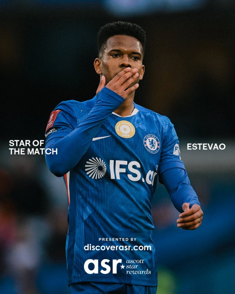 埃斯特旺傳射主導(dǎo)七球狂勝 獲評藍軍足總杯隊內(nèi)最佳 埃斯特旺傳射主導(dǎo)七球狂勝 獲評藍軍足總杯隊內(nèi)最佳