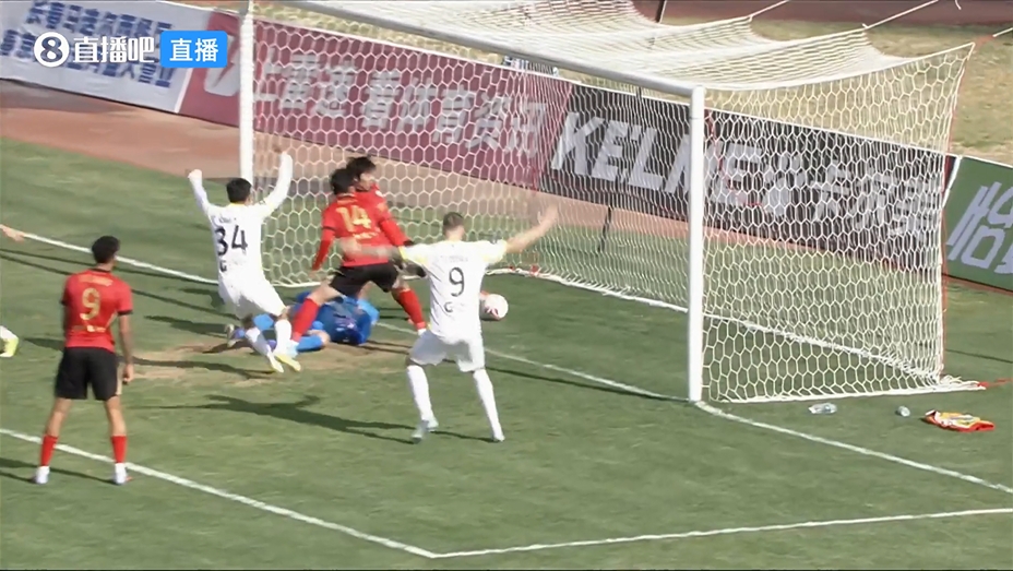 廖均健閃電破門，廣州豹客場1-0領(lǐng)先亞泰