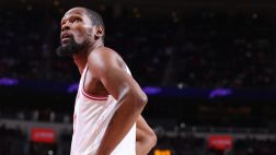 [杜蘭特個(gè)人集錦]攻傳兼?zhèn)?！杜蘭特vs尼克斯得到27+6+8集錦